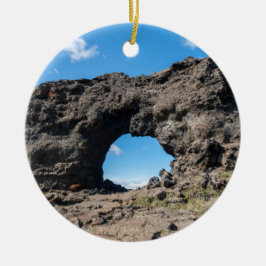 Dimmuborgir, Myvatn areaの溶岩窓 – アイスランド セラミックオーナメント