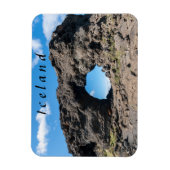 Dimmuborgir, Myvatn areaの溶岩窓 – アイスランド マグネット (縦)