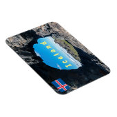 Dimmuborgir, Myvatn areaの溶岩窓 – アイスランド マグネット (右側)