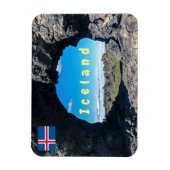 Dimmuborgir, Myvatn areaの溶岩窓 – アイスランド マグネット (縦)