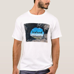 Dimmuborgir, Myvatn areaの溶岩窓 – アイスランド Tシャツ