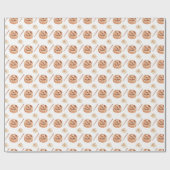 Dimsum水の色パターン ラッピングペーパー (フラット)