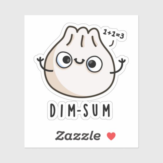 DIMSUM算おもしろい数計算 シール (シート)