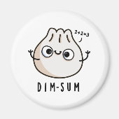 DIMSUM算おもしろい数計算 マグネット (正面)