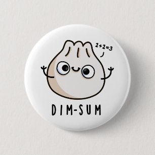DIMSUM算おもしろい数計算 缶バッジ