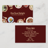 Dimsum Waterカラー 名刺 (正面/裏面)