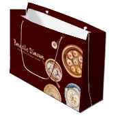 Dimsum Water Colorビジネス ラージペーパーバッグ (正面アングル)