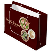 Dimsum Water Colorビジネス ラージペーパーバッグ (正面アングル)