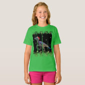 DinクールのクカスタムリスマスKidのTシャツ Tシャツ (正面フル)