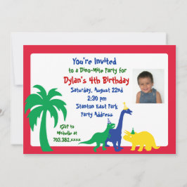 Din0 – ダニ誕生日招待状 招待状