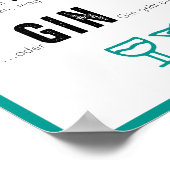 DIN A4ポスター「GIN GEHT AUCH」 ポスター (角)