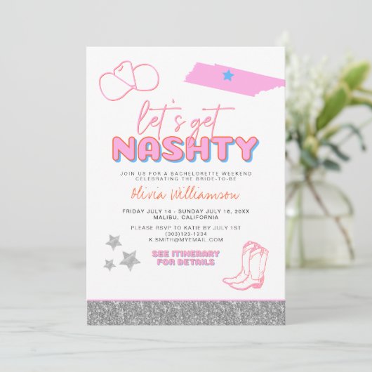 DINA宇宙女性のカーボーイデザートレッツナッシュティバッハI 招待状 (スタンド正面)