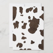 DINA宇宙女性のカーボーイ砂漠バースデーパーティー 招待状 (裏面)