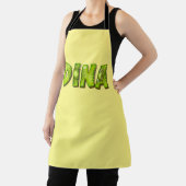Dina Name Kiwi Design Küchenschürze Schürze エプロン (インサイチュ)