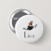 Dina Nina 缶バッジ (正面&裏面)