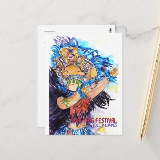 Dinagyangフェスティバル- DNMはがき ポストカード (正面/裏面インサイチュ)