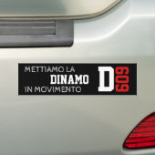 DINAMO609バンパーステッカー バンパーステッカー (車上)