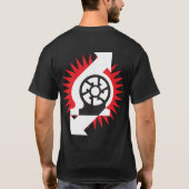 Dinamo Futurista DarkSide Tシャツ (裏面)