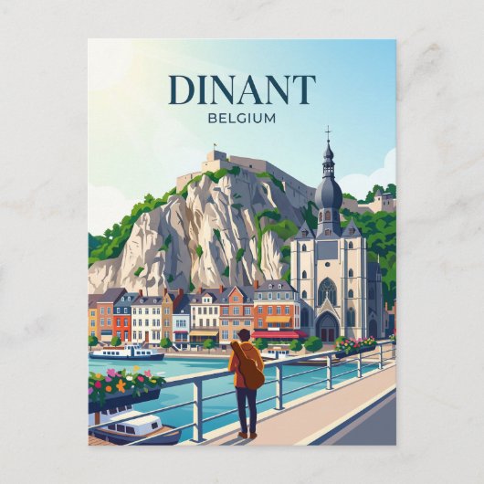 DINANT BELGIUM ポストカード (正面)