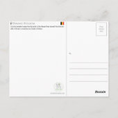 Dinant, Belgium Travel Postcard ポストカード (裏面)