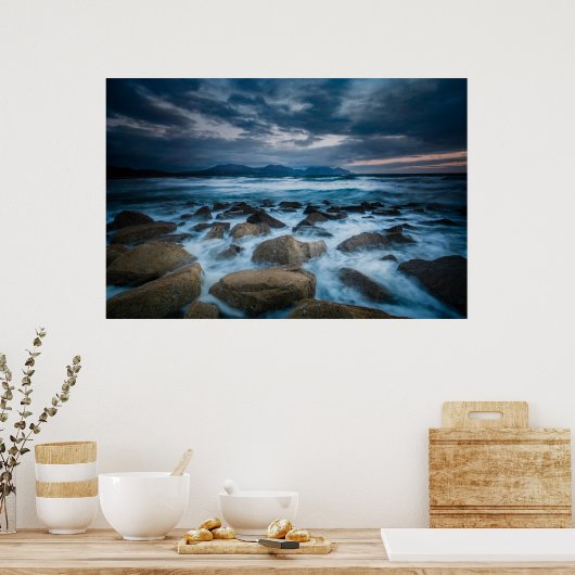 Dinas Dinlle, Gwynedd, Wales, UK ポスター (キッチン)