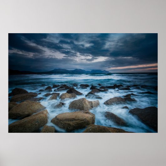 Dinas Dinlle, Gwynedd, Wales, UK ポスター (正面)