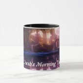 Dinesh's Morning Teaカスタマイズ可パーソナライズされた能 マグカップ (中央)