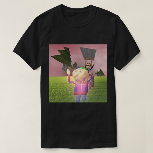 Ding-Dong Bell Johnny and Papa T-shirt Tシャツ (デザイン正面)