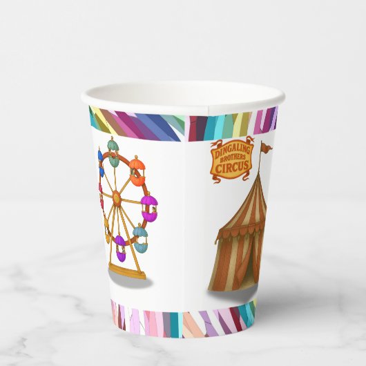 Dingaling Bros Circus 紙コップ (右)