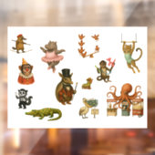 Dingaling Bros Circus acts ウィンドウサイン (シート2)