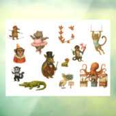 Dingaling Bros Circus acts ウィンドウサイン (シート3)