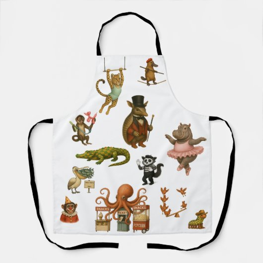 Dingaling Bros Circus acts エプロン (正面)