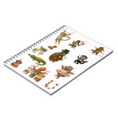 Dingaling Bros Circus acts ノートブック (左側)