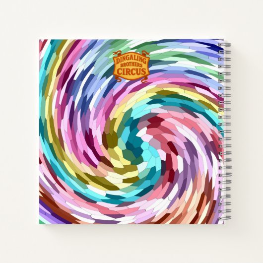 Dingaling Bros Circus acts ノートブック (裏面)