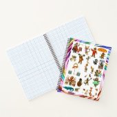 Dingaling Bros Circus acts ノートブック (内部)