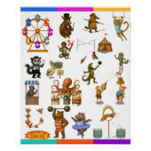 Dingaling Bros Circus acts ポスター (正面)