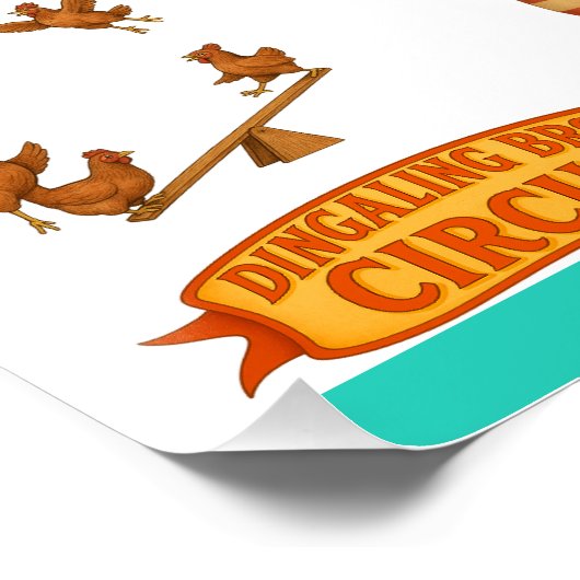 Dingaling Bros Circus acts ポスター (コーナー)