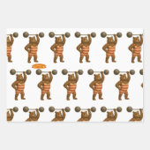 Dingaling Bros Circus acts ラッピングペーパーシート (正面3)