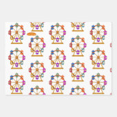 Dingaling Bros Circus acts ラッピングペーパーシート (正面2)