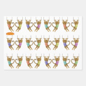 Dingaling Bros Circus acts ラッピングペーパーシート (正面)