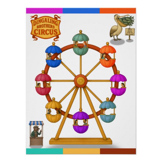 Dingaling Bros Ferris Wheel ポスター (正面)