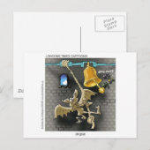 Dingbat おもしろい Cartoon Gift Tees & Gites ポストカード (正面/裏面)