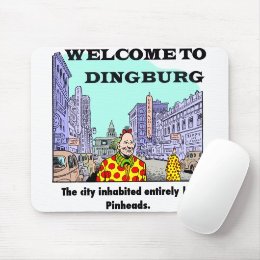 Dingburg #2への歓迎 マウスパッド (マウス)