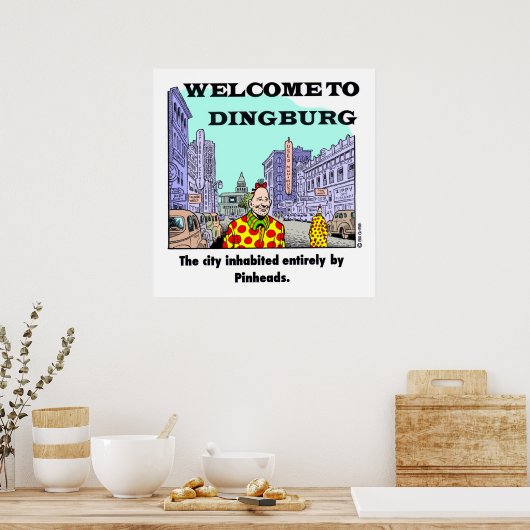 Dingburg poster #1 ポスター (キッチン)