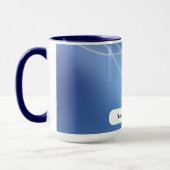 Dingin Icy Pearl Vapor Lines マグカップ (左)