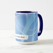 Dingin Icy Pearl Vapor Lines マグカップ (正面右)