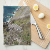 Dingleのアイルランドの台所タオルのアイルランドのオーシャンビュー キッチンタオル (四つ折り)