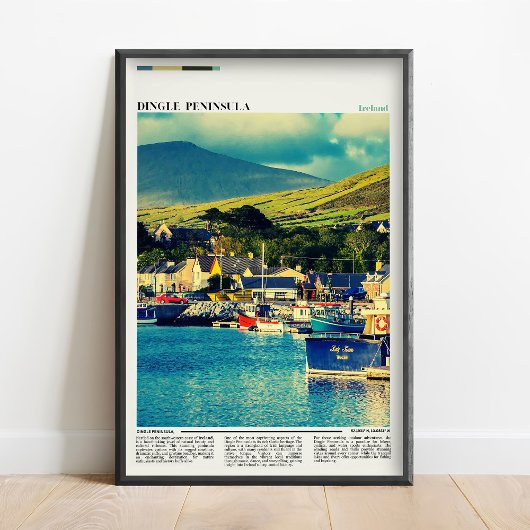 Dingle Ireland Wall Art _ Dingle Peninsula Travel  ポスター