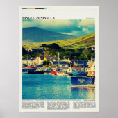 Dingle Ireland Wall Art _ Dingle Peninsula Travel  ポスター (正面)