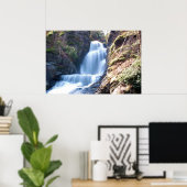 Dingman秋@デラウェアウォーターギャップ ポスター (ホームオフィス)